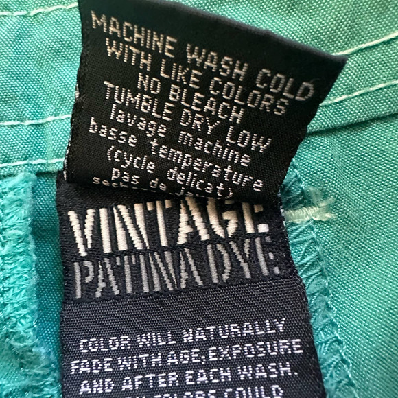 Kuhl Green Vintage Patina Dye Shorts sz 4 - Picture 7 of 8